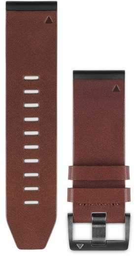 Garmin Bracelet QuickFit 26 mm cuir marron (010-12517-04)