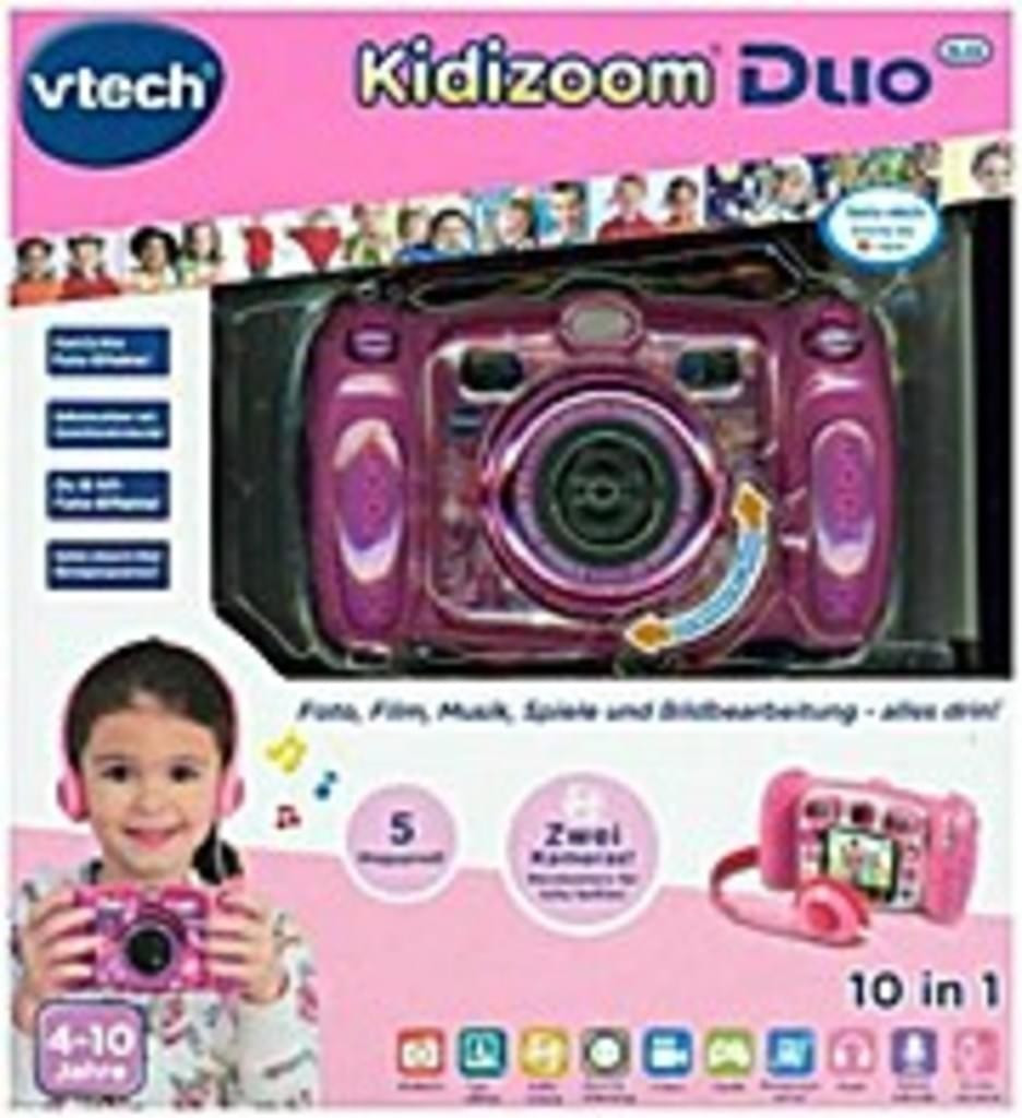 Vtech - Appareil photo enfant VTECH KidiZoom Duo FX rose