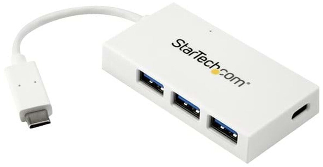 StarTech 4-Port USB-C Hub (HB30C3A1CFBW)