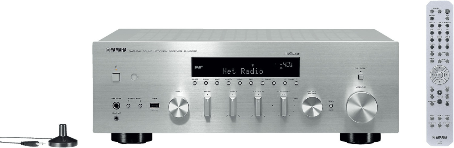 Yamaha R-N803D (argent)