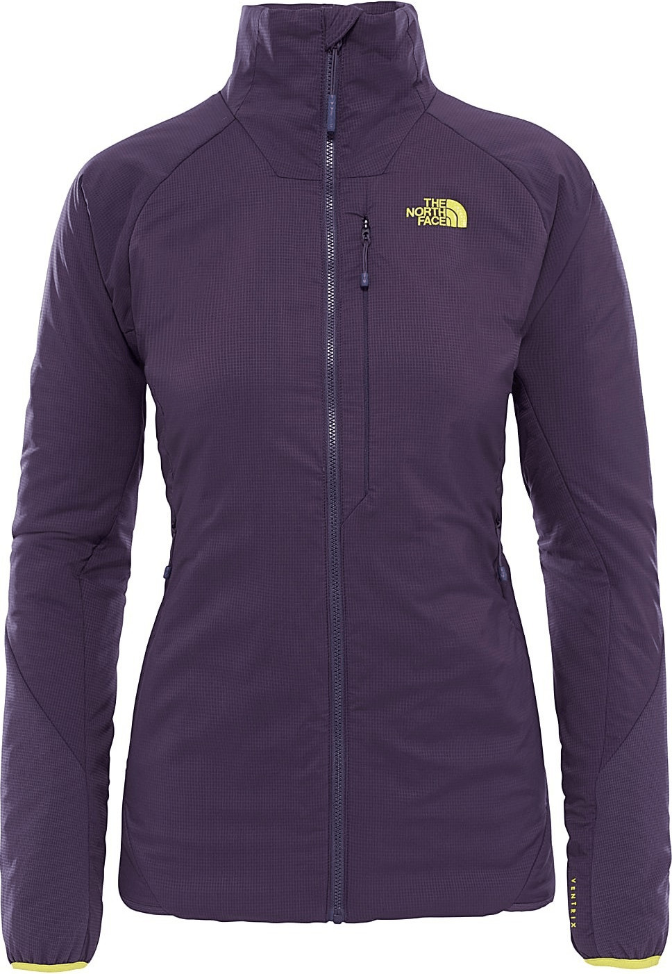 The North Face Ventrix Jacket Women dark eggplant purple/acid yellow