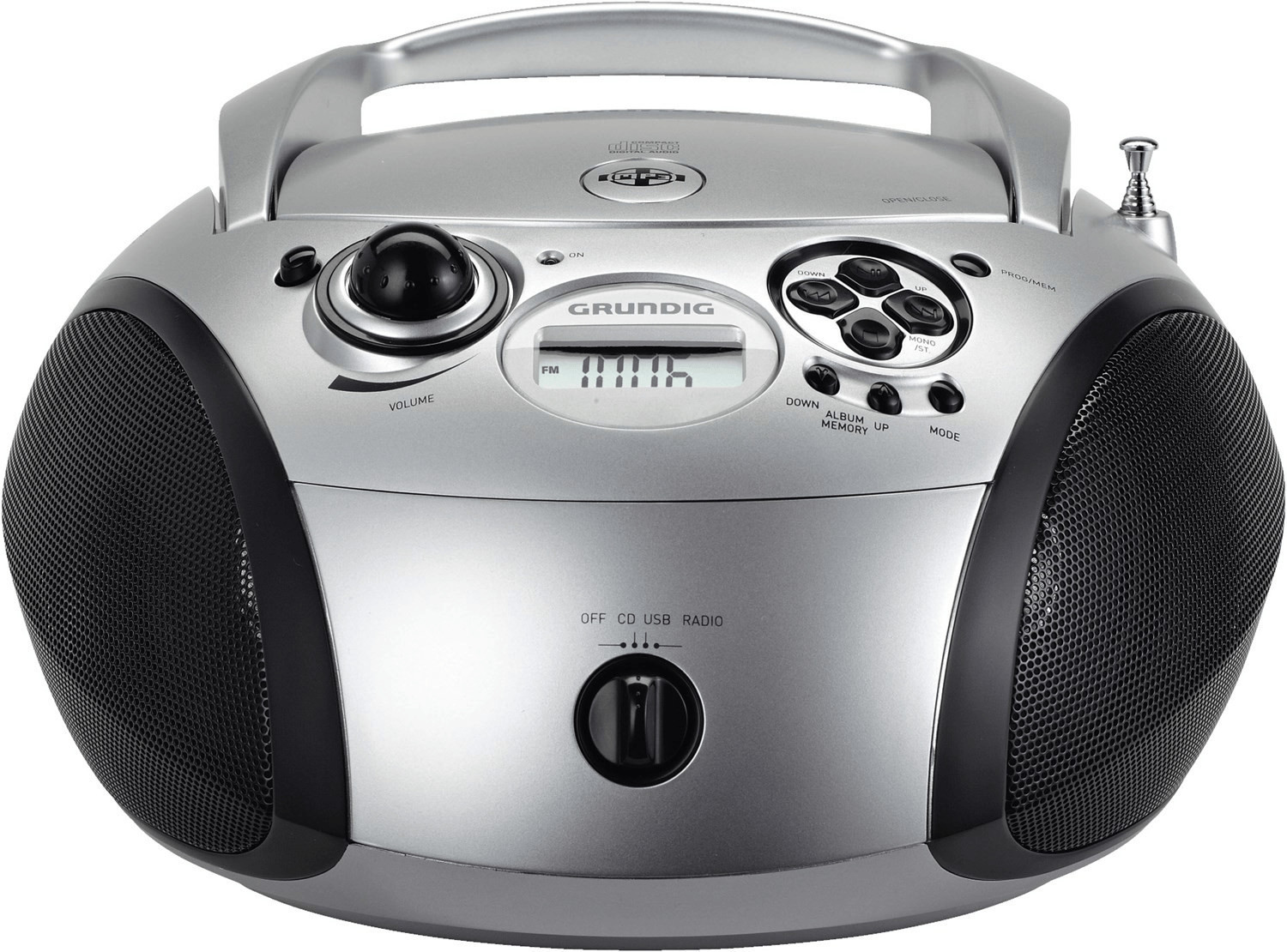 Grundig GRB 2000 argent