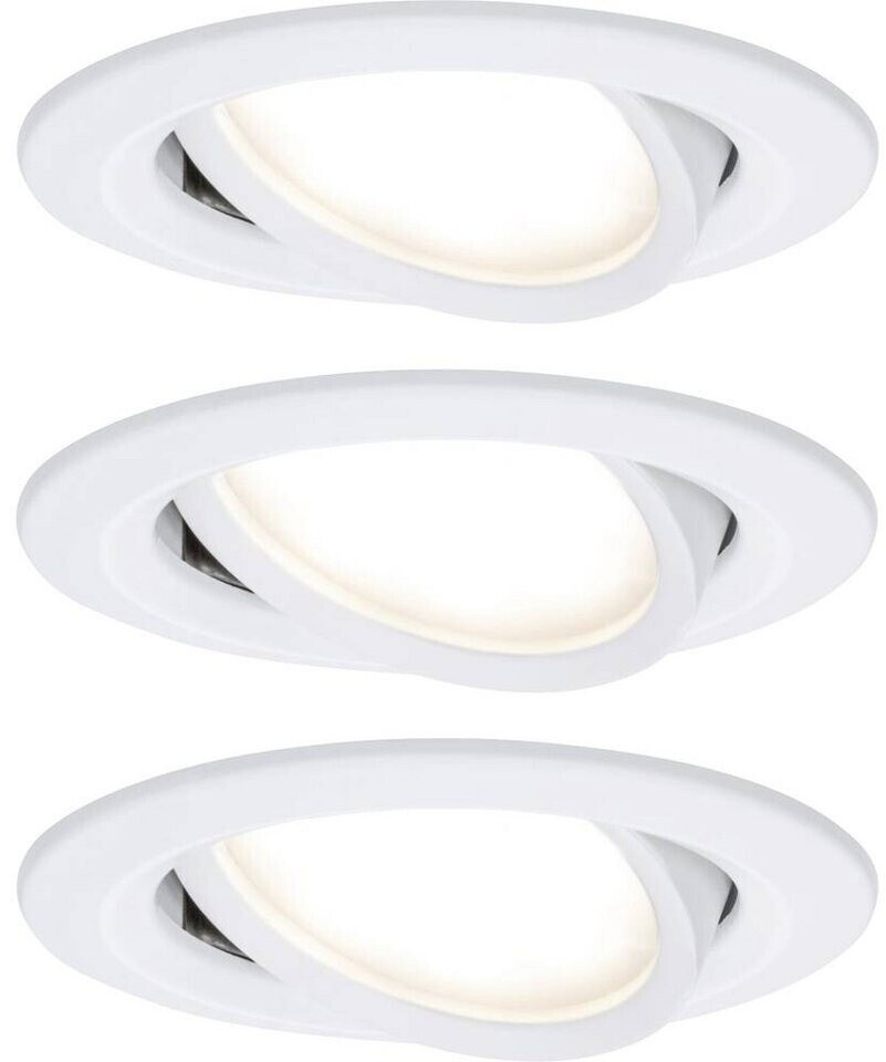 Paulmann LED Coin Slim IP23 round 3x6,8W Dim (938.75)