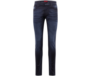 JACK & JONES Heren Slim Fit Jeans Lage Taille Stretch Denim Broek JJIGLENN, Colour:Dark Blue, Size:30W / 34L, Beenlengte