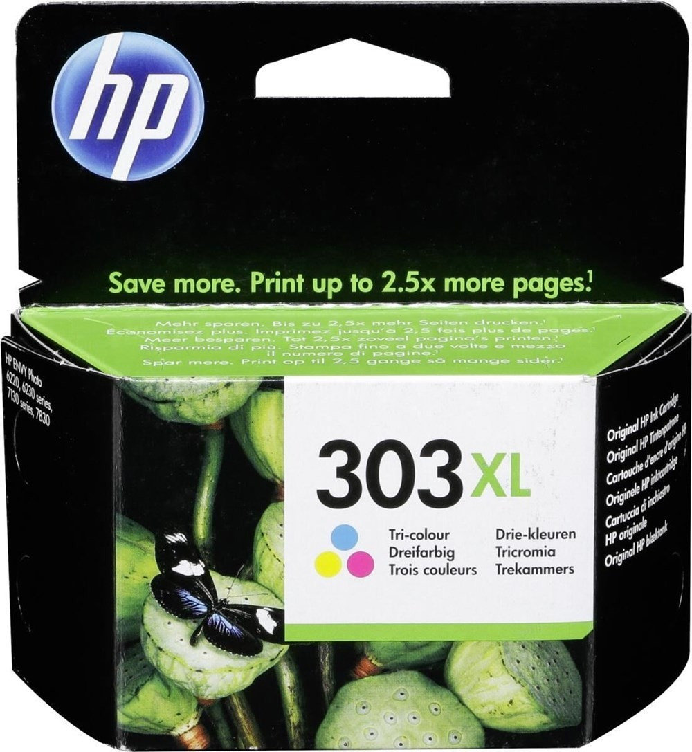 HP Nr. 303XL couleurs (T6N03AE) au meilleur prix sur