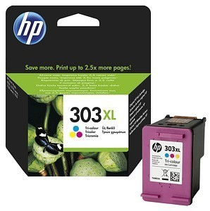 HP T6N03AE#UUQ  HP Cartouche d encre trois couleurs 303XL grande
