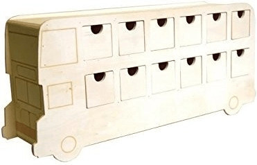 Artemio Bus anglais en bois 24 compartiments