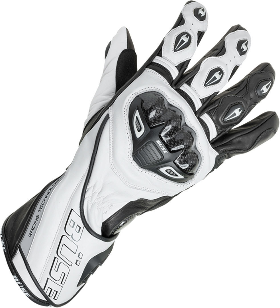Büse Gants Donington Pro noir/blanc