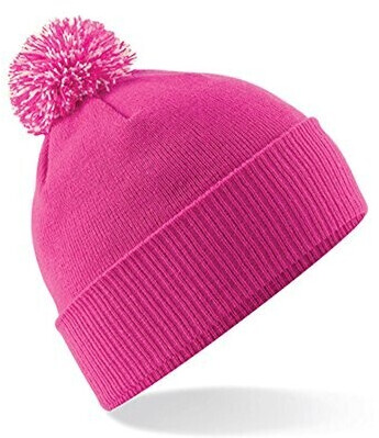 Beechfield CB450 Snowstar Beanie fuchsia