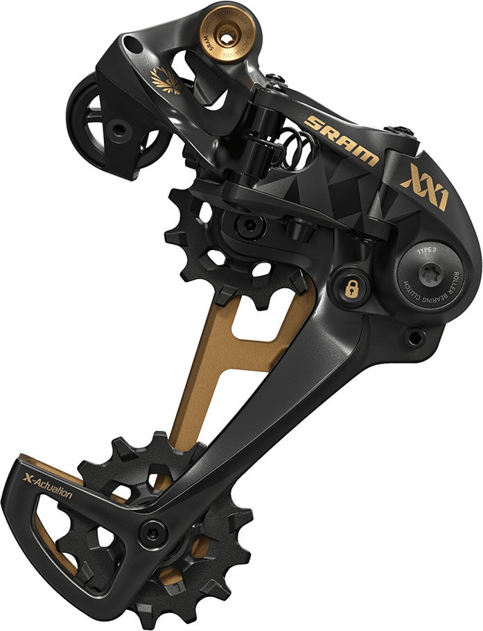SRAM Dérailleur, XX1 Eagle, doré