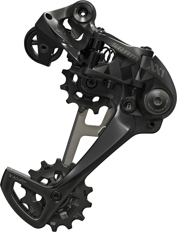 SRAM Dérailleur, XX1 Eagle, noir