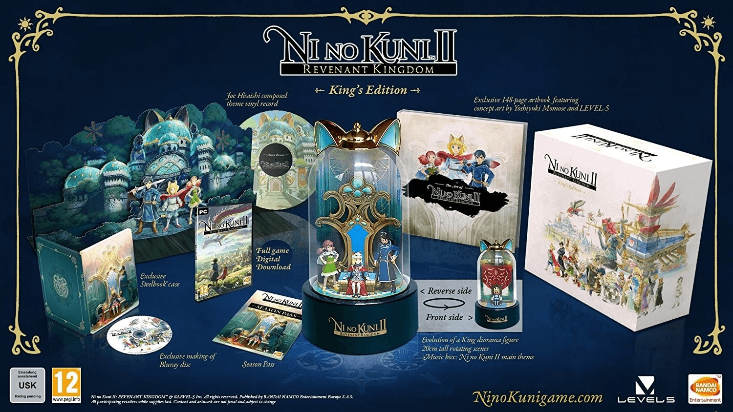 Ni no kuni 2 : L'Avènement d'un nouveau royaume - King's Edition (PC)