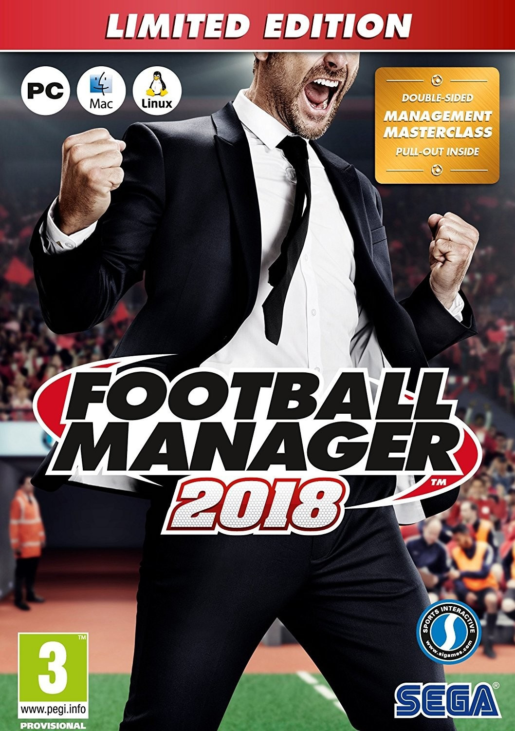 Photos - Game Sega Football Manager : Limited Edition   2018(PC/Mac/Linux)