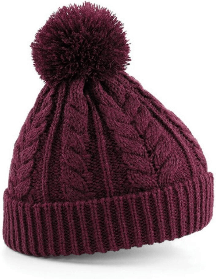 Beechfield CB454 Cable Knit Snowstar Beanie