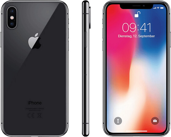 Apple iPhone X 256GB space grau, Bild 14