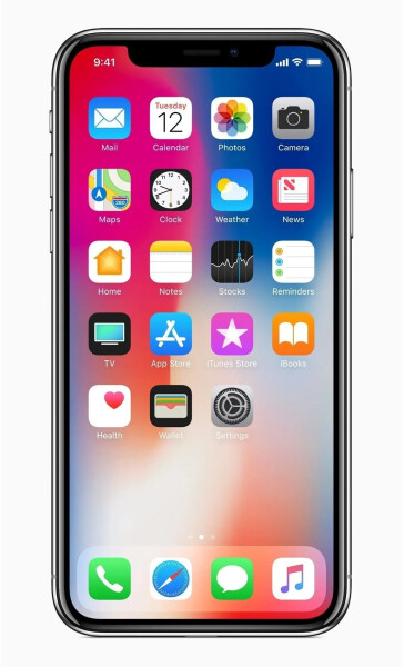 Apple iPhone X 256GB silber, Bild 3