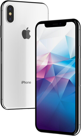 Apple iPhone X 64GB silber