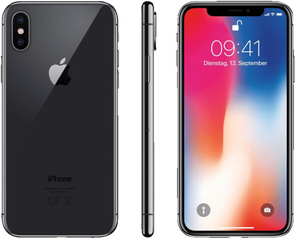 Apple iPhone X 64GB space grau, Bild 6