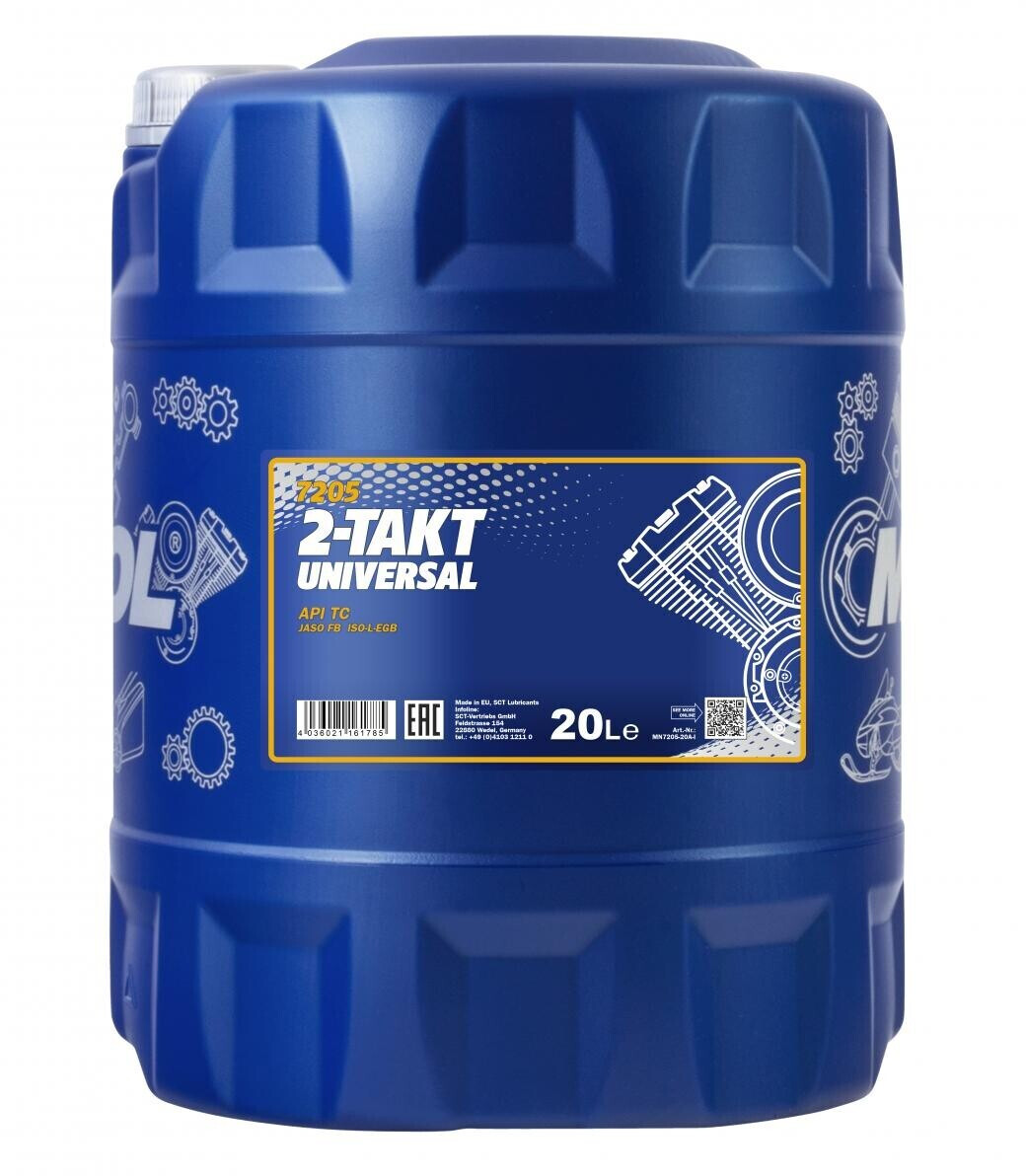 Mannol 2-Takt Universal API TC (20 l)