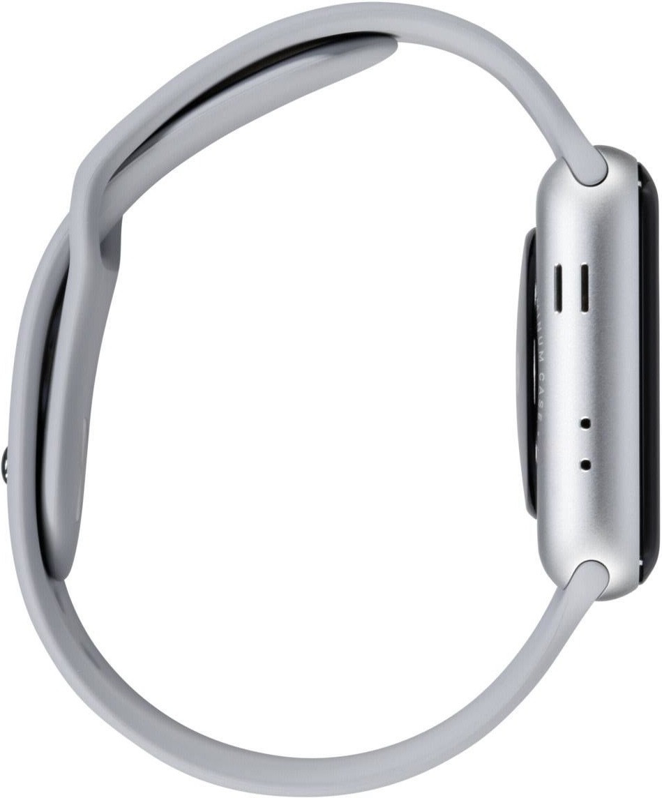 apple watch 3 silver aluminum fog sport