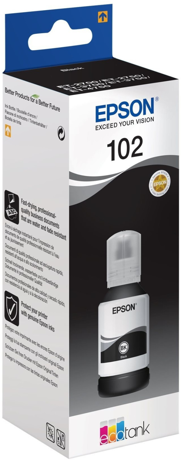 Recharge encre Quantore alternative pour Epson 102 noir