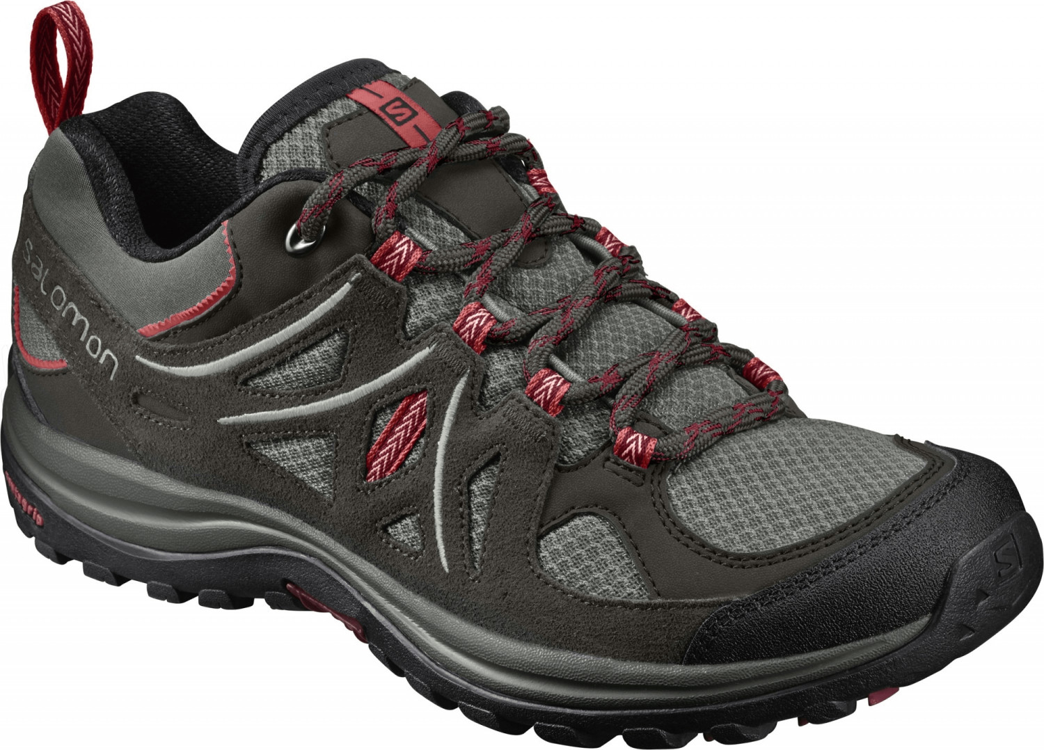 Salomon Ellipse 2 Aero W castor gray/beluga/mineral red