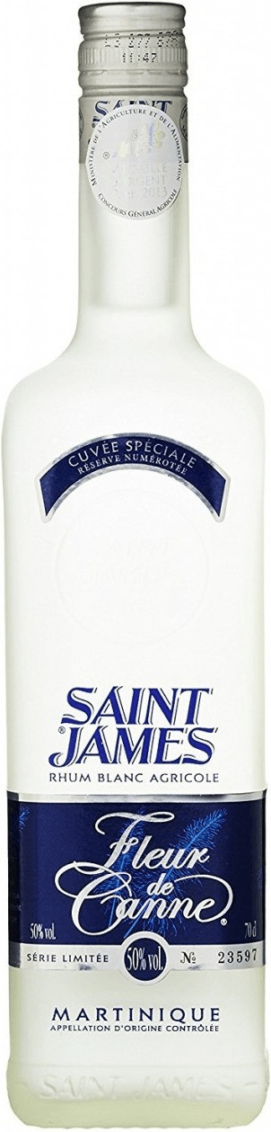 Saint James Rhum Fleur de Canne 0,7 L 50 %