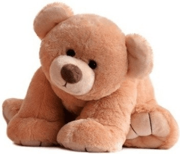 Histoire d'Ours Gros'Ours miel L 50 cm