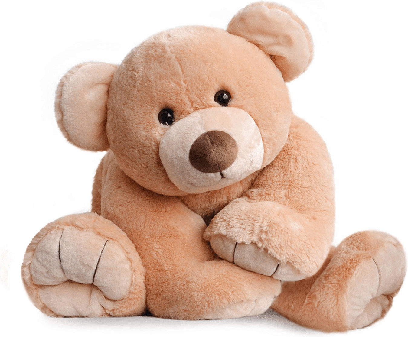 Histoire d'Ours Gros'Ours miel XXL 90 cm