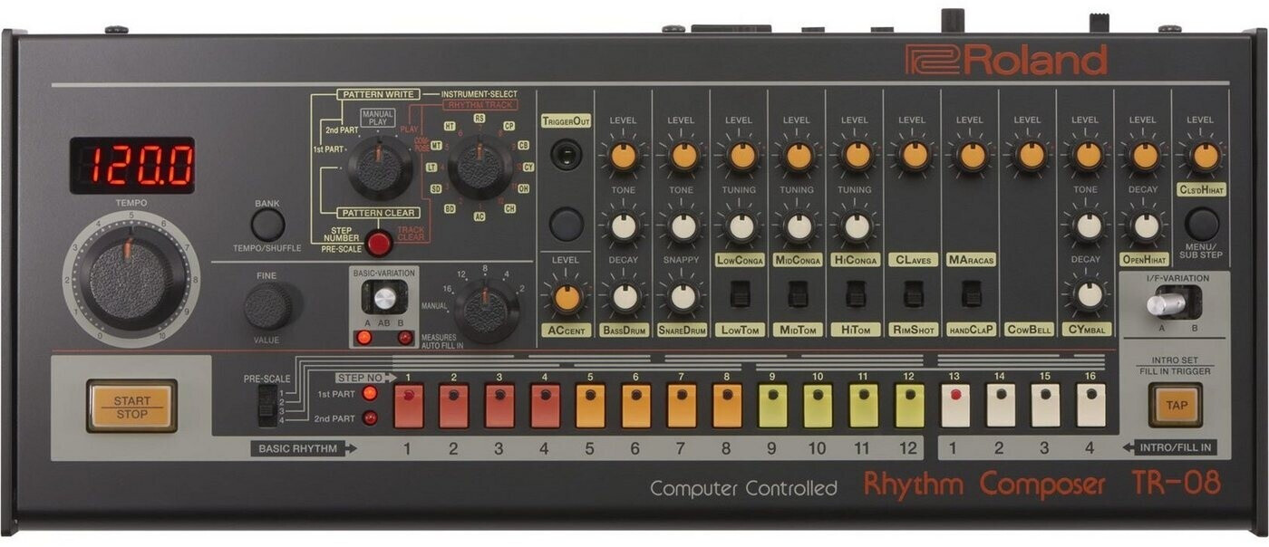 Roland TR-08 Boutique ab 325,00 € | Preisvergleich bei idealo.de
