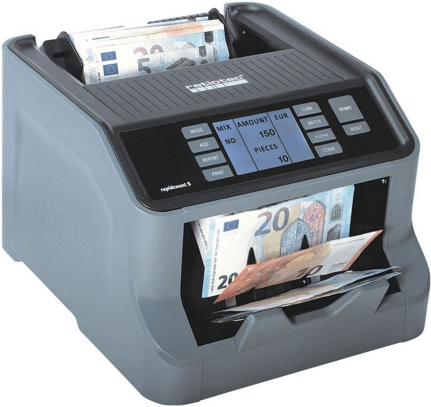 Vorschaubild von Ratiotec S 225 rapidcount Geldscheinzähler Vorschaubild von Ratiotec S 225 rapidcount Geldscheinzähler