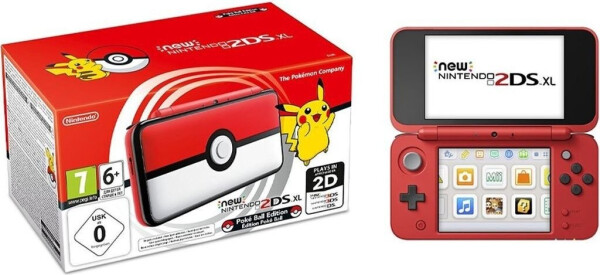 Nintendo New 2DS XL - Pokéball Edition