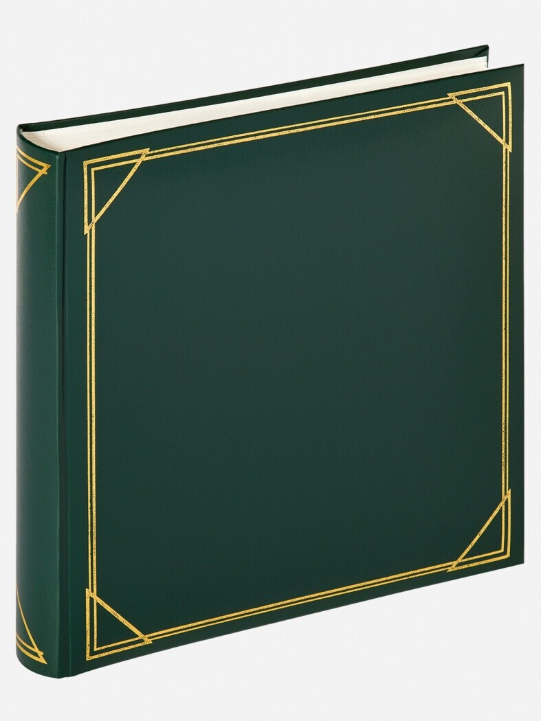 Walther Design Fotoalbum Season 30x30 Cm - Grünes Fotoalbum Mit 100 Seiten