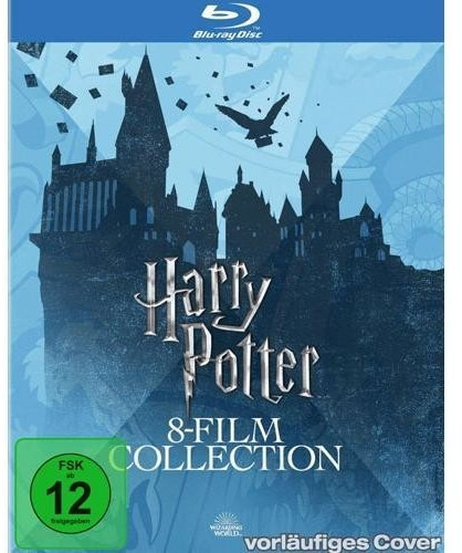 Harry Potter - Complete Collection (8-Disc Blu-ray Set) [Blu-ray]