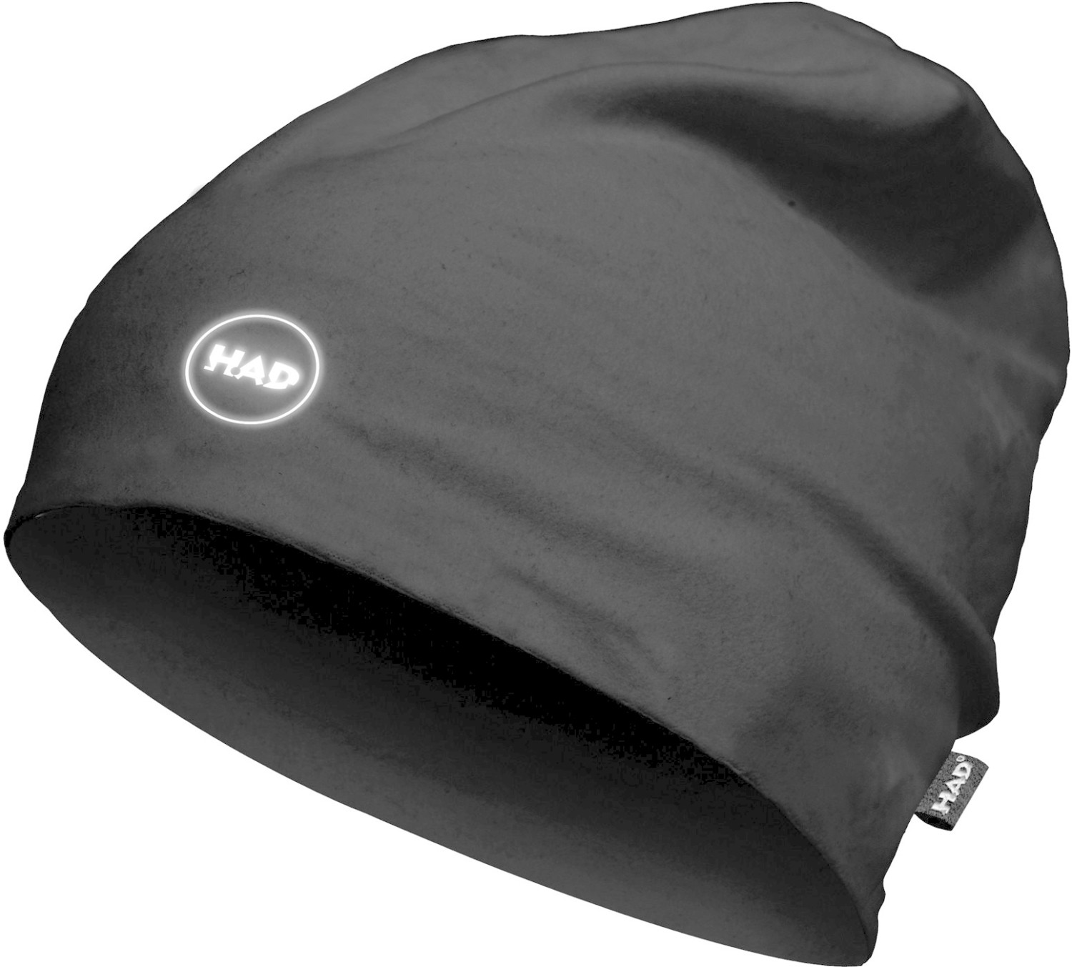 H.A.D. Printed Fleece Beanie black reflective 3M
