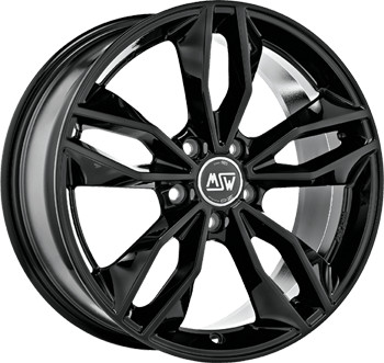 MSW 71 (7.5x17) gloss black