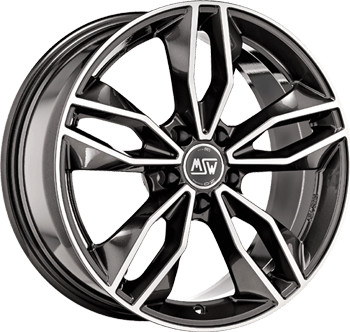MSW 71 (8x18) glanz dark grey full polished