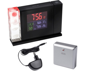 BRESSER MyTime Crystal P couleur Réveil de projection et station météo