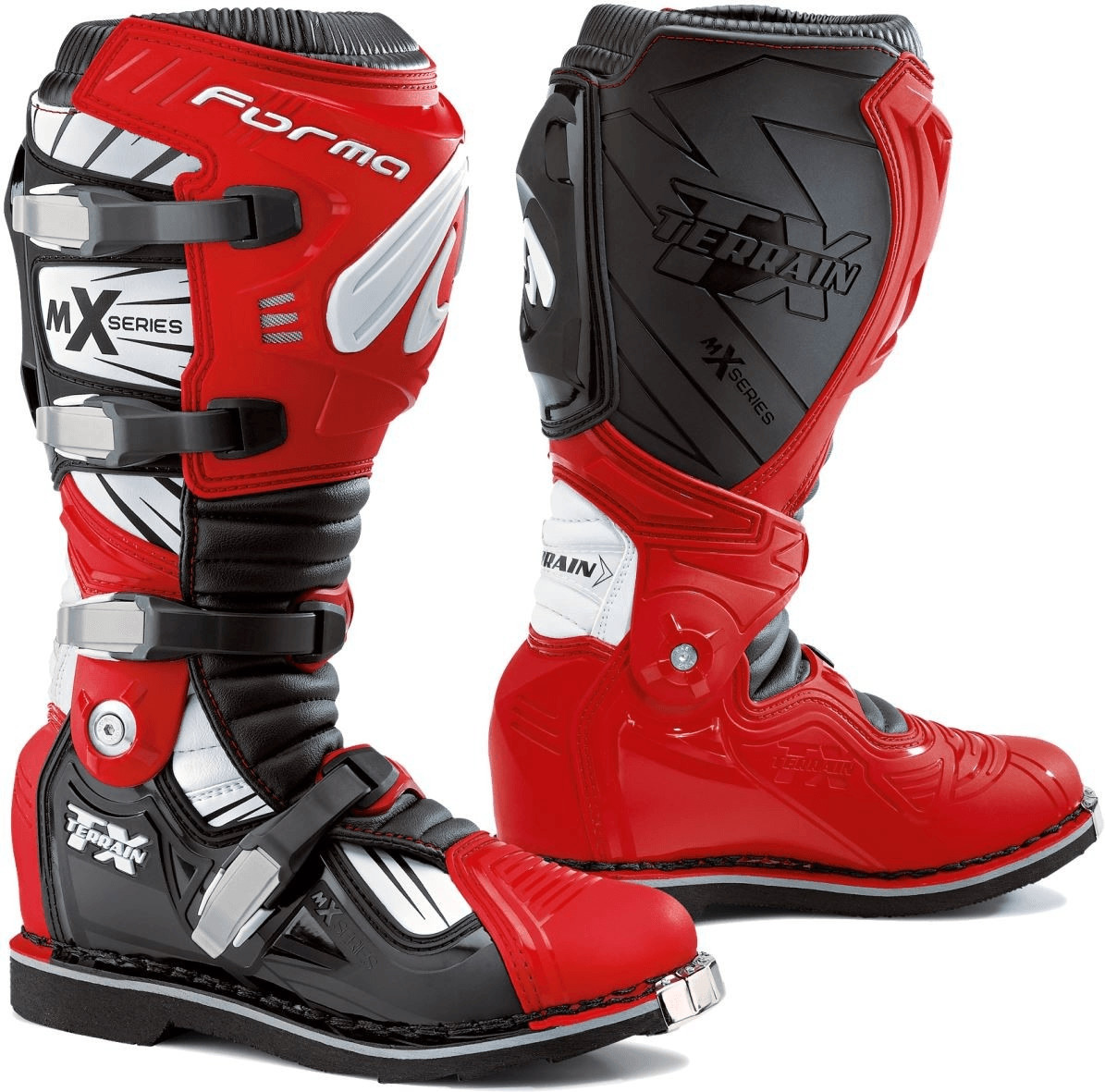 Forma Boots Bottes Terrain TX 2.0 noir/blanc/rouge