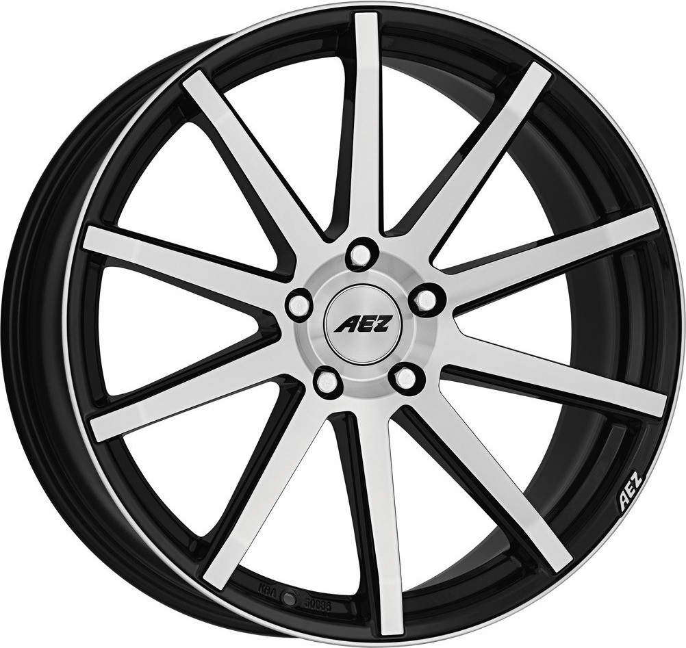 AEZ Straight (8.5x20) black polished front