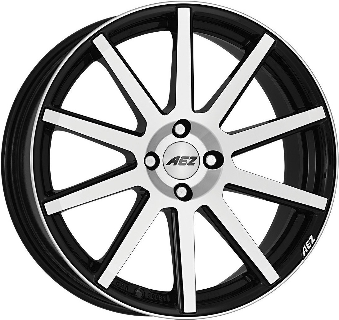 AEZ Straight (8x18) black polished front