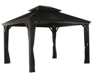 2 Seitenteile für Pavillons Aluminium Faltpavillon Anthrazit