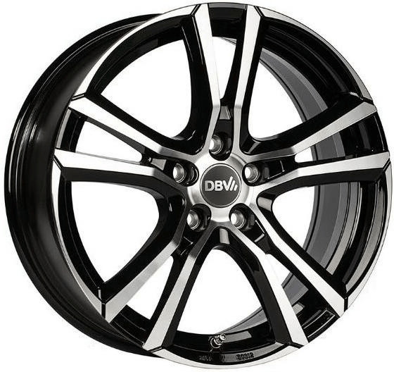 DBV Andorra (7.5x17) black front polished