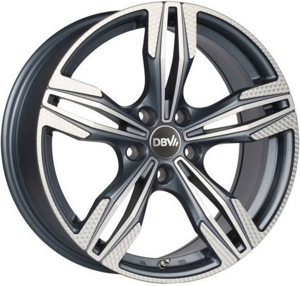 DBV Vienna (8x18) matt blue gun metal polished