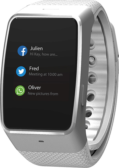 MyKronoz ZeWatch 4 blanc