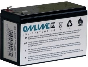 Online USV Ersatzbatterie für XANTO S 10000 3/1 (BCXST1000031)