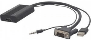 TecLine HD15 D-Sub / 3.5mm / USB - HDMI  (051223)