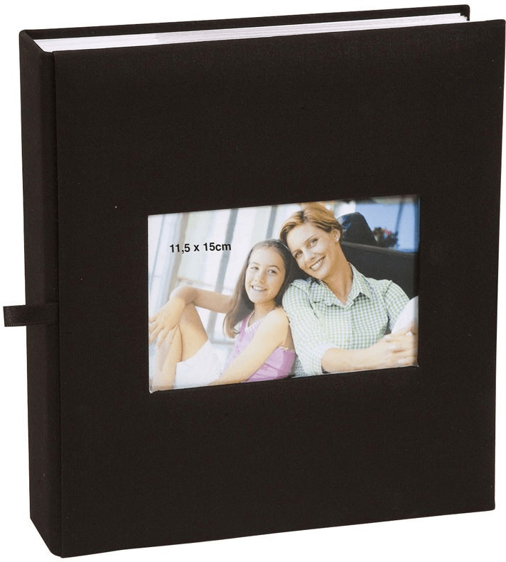 SQUARE Album photos pochettes Erica SQUARE 200 noir
