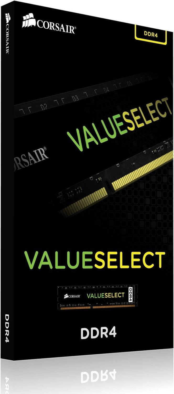 Corsair Value Select 8 Go DDR4-2666 CL18 (CMV8GX4M1A2666C18)