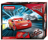 Carrera GO!!! Disney Pixars Cars - Let's Race – Circuit de course  électrique avec voitures miniatures Flash McQueen et Jackson Storm – Jouet  pour enfants à partir de 6 ans : Carrera